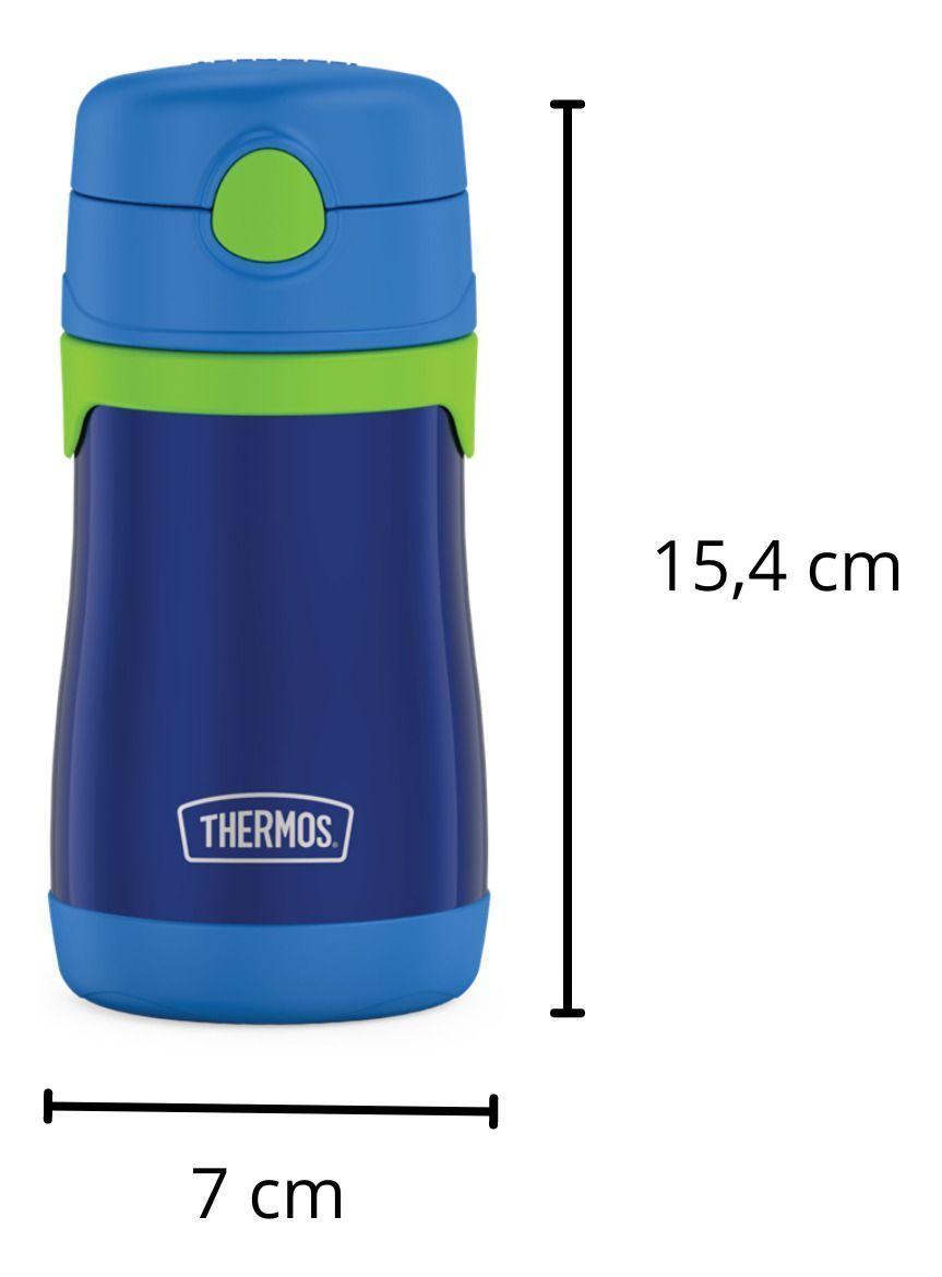 BOTELLA CON BOMBILLA THERMOS SIPPY KIDS 290ML AZUL-2