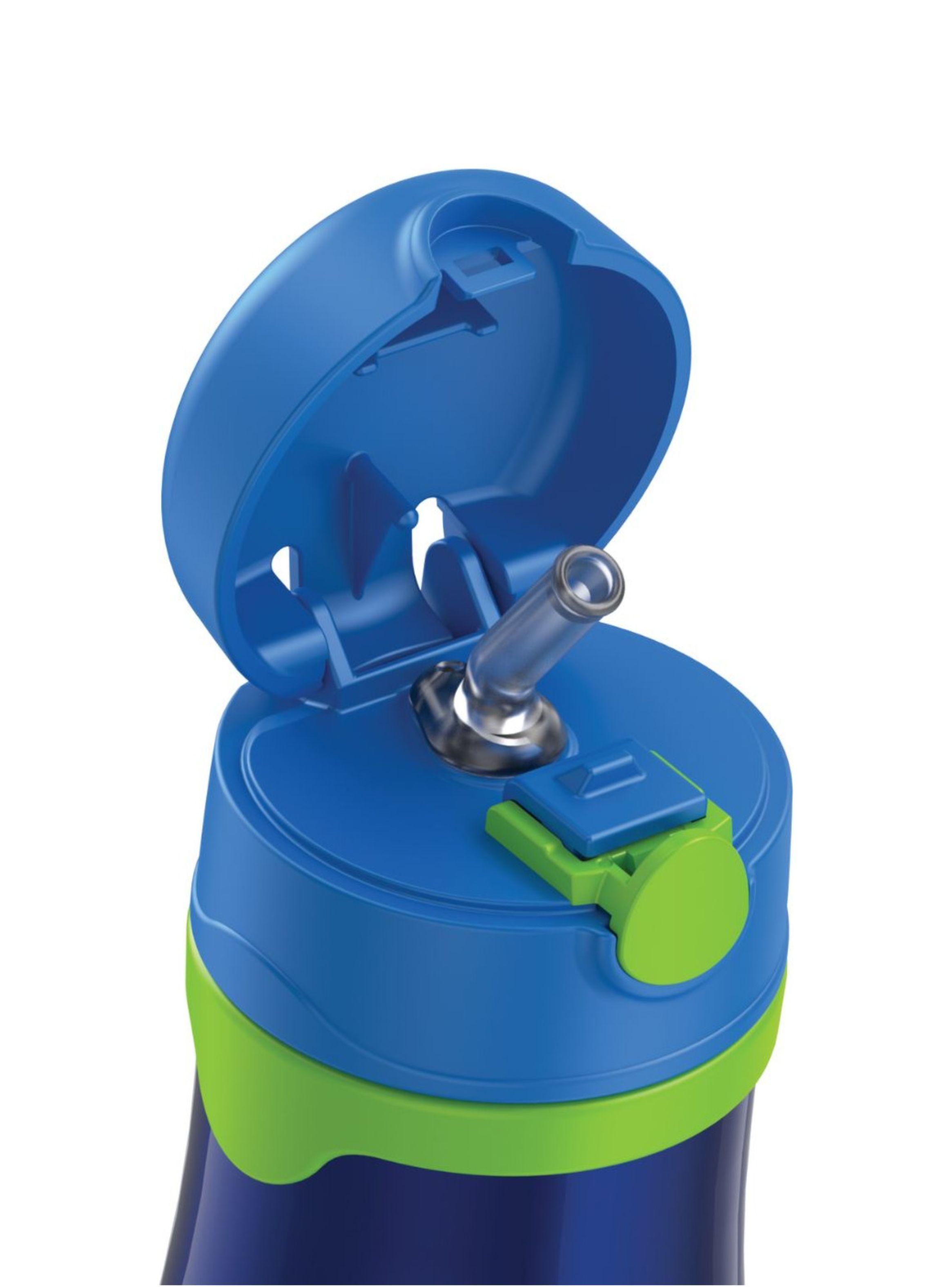 BOTELLA CON BOMBILLA THERMOS SIPPY KIDS 290ML AZUL-2