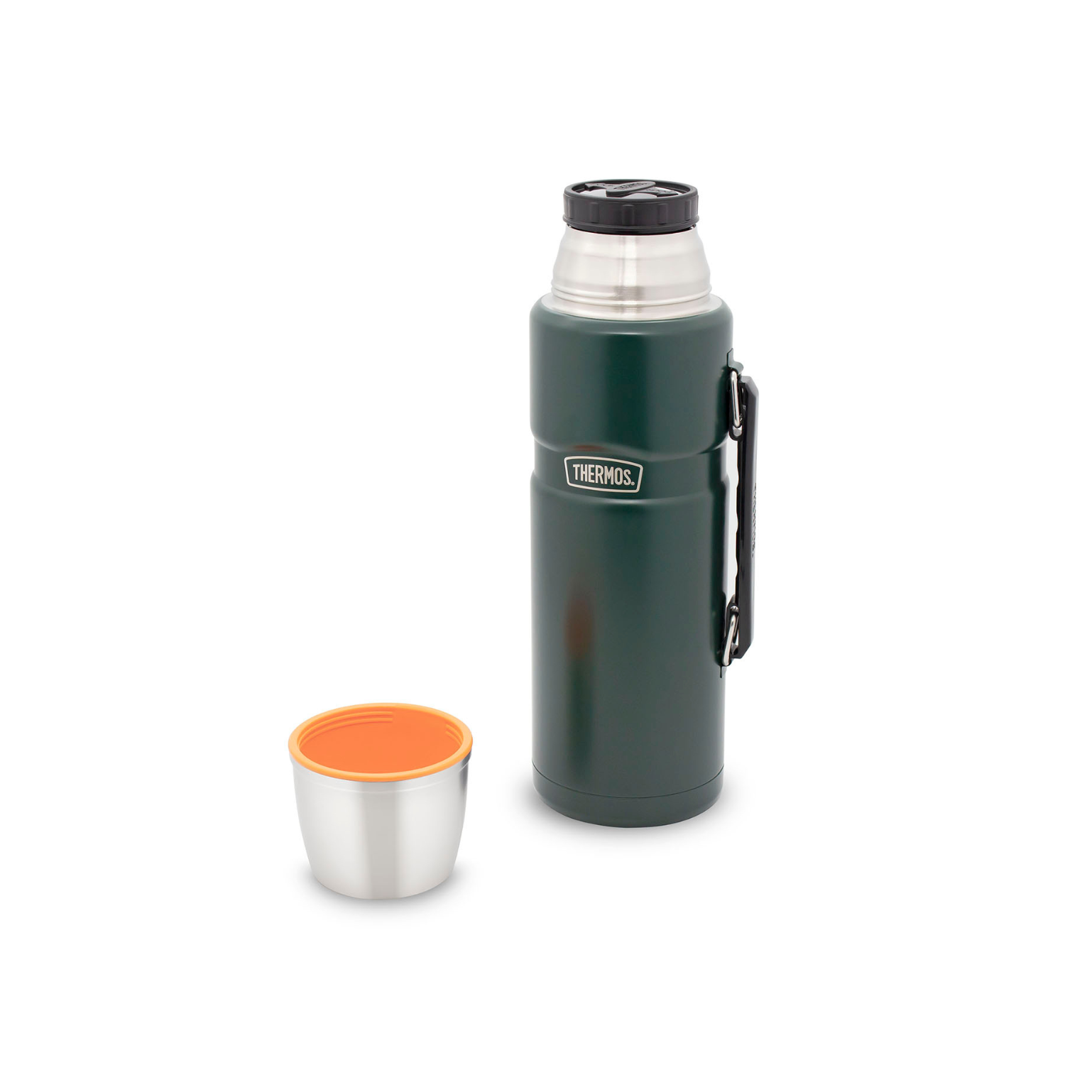 TERMO LIQUIDO ACERO INOX KING 2L MATT GREEN-2