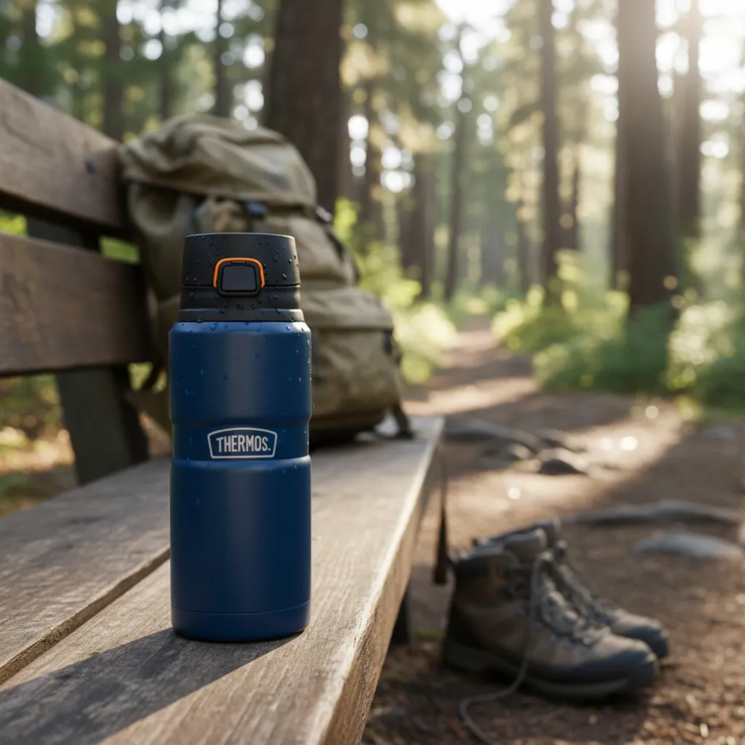 BOTELLA ACERO INOX KING 710ML MATT NAVY-3