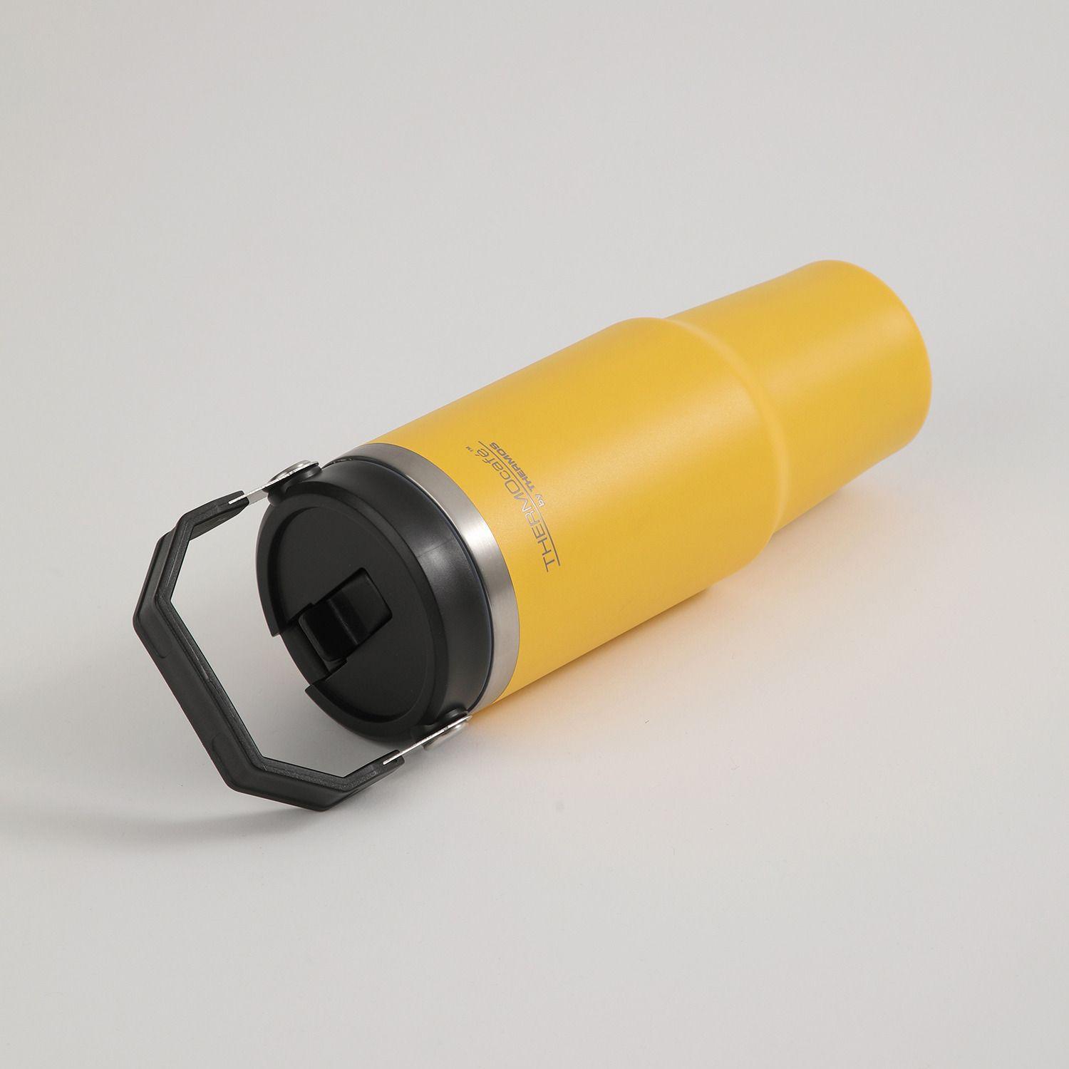 BOTELLA TRAVEL MUG FLIPLID AMARILLO 880ML-1