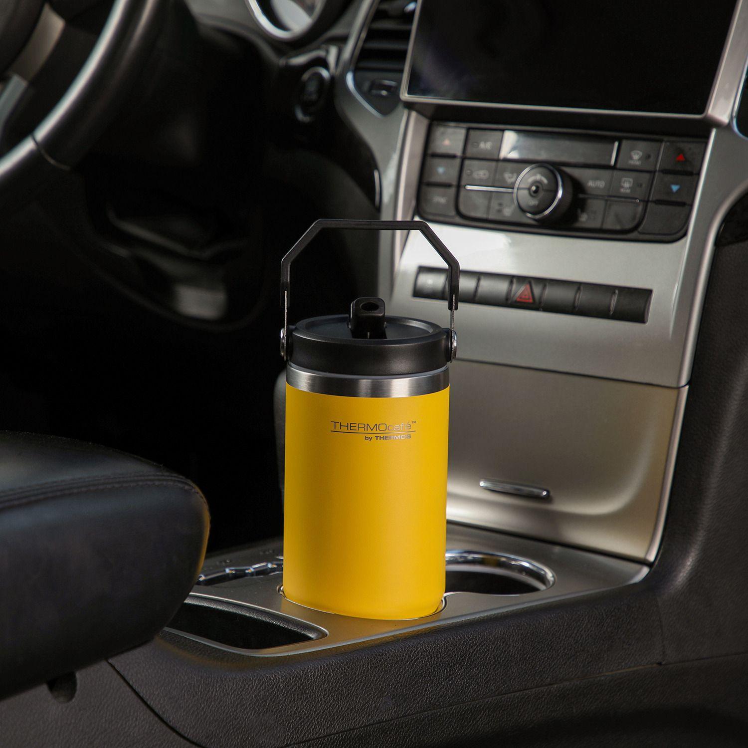 BOTELLA TRAVEL MUG FLIPLID AMARILLO 880ML-4