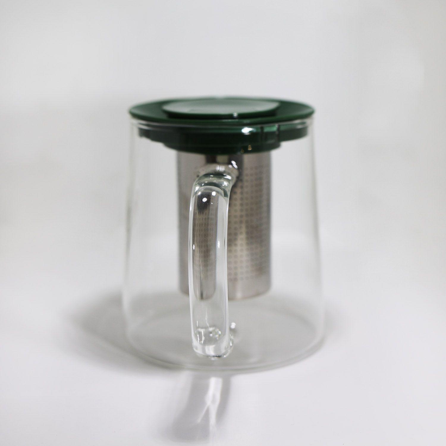 TETERA VIDRIO BOROSILICATO CON INFUSOR 850 ML VERDE-3