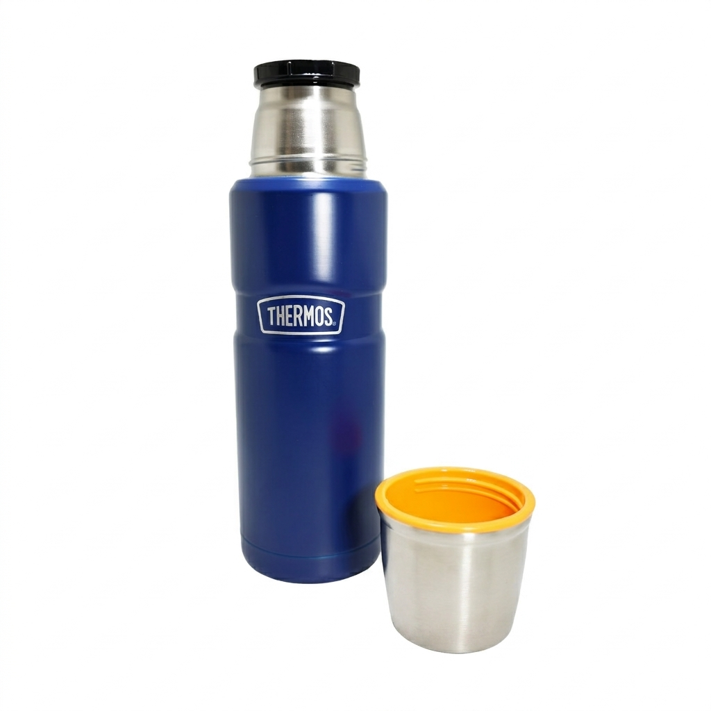 TERMO LIQUIDO ACERO INOX KING 470ML MATT NAVY-2