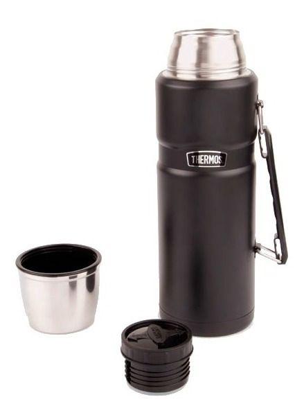 TERMO LIQUIDO  KING ACERO INOX 1,2 LITROS NEGRO - THERMOS-3