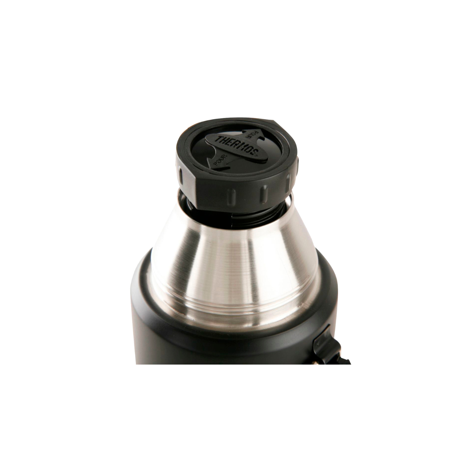 TERMO LIQUIDO  KING ACERO INOX 1,2 LITROS NEGRO - THERMOS-2