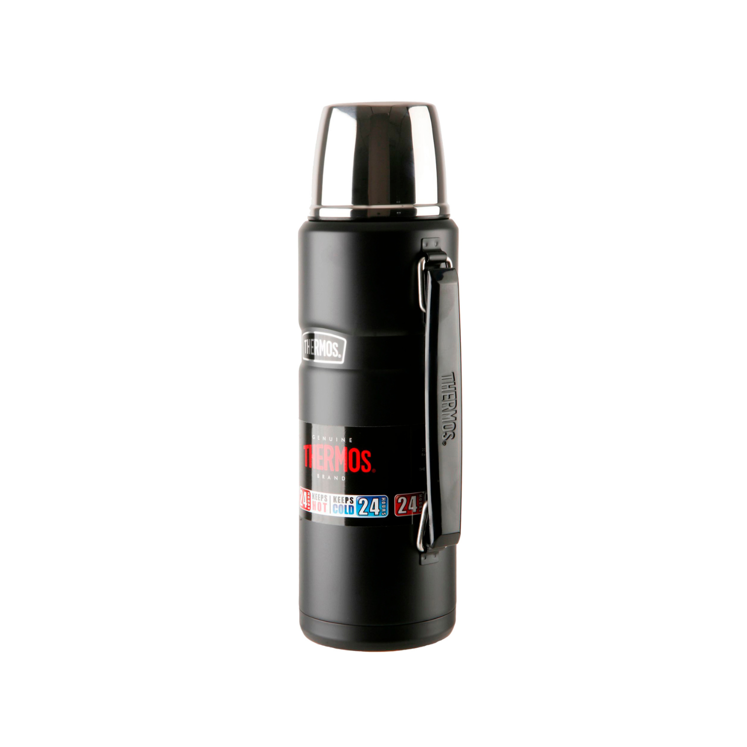 TERMO LIQUIDO  KING ACERO INOX 1,2 LITROS NEGRO - THERMOS-4