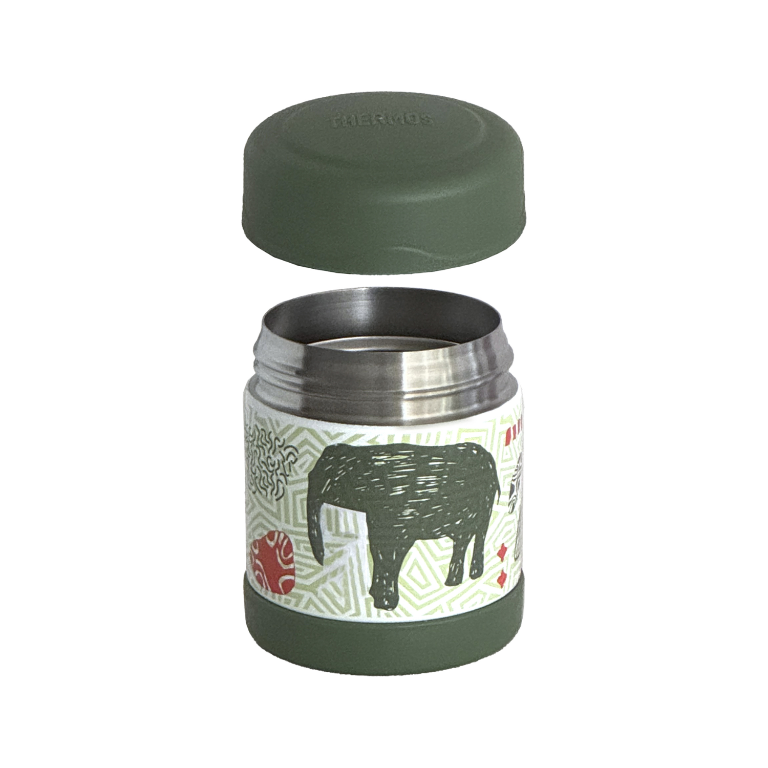 TERMO COMIDA ACERO INOXIDABLE JUNGLE KINGDOM 290ML-4