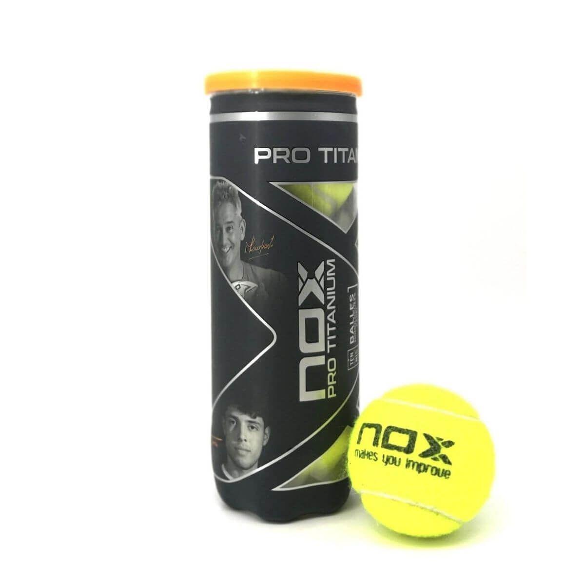 PELOTA DE PADEL NOX PRO TITANIUM X3-0