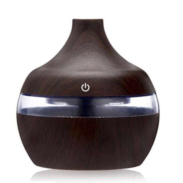 Humidificador USB 300 ml Color Caoba-0