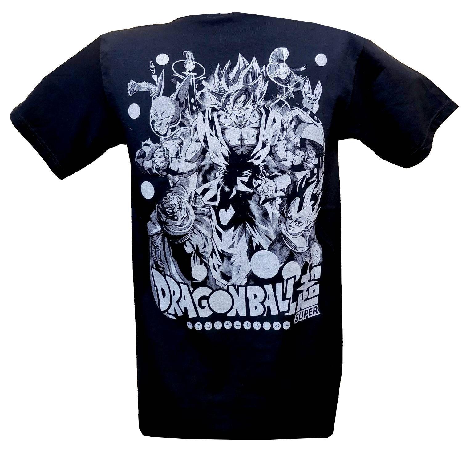 Polera Dragon ball Super Doble Estampado-1