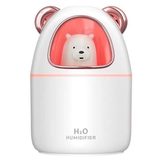 Humidificador Cute Bear 300ml Blanco-0