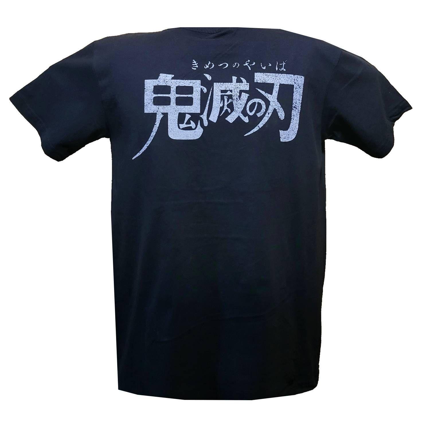 Polera Kimetsu no yaiba Nezuko Doble Estampado-1