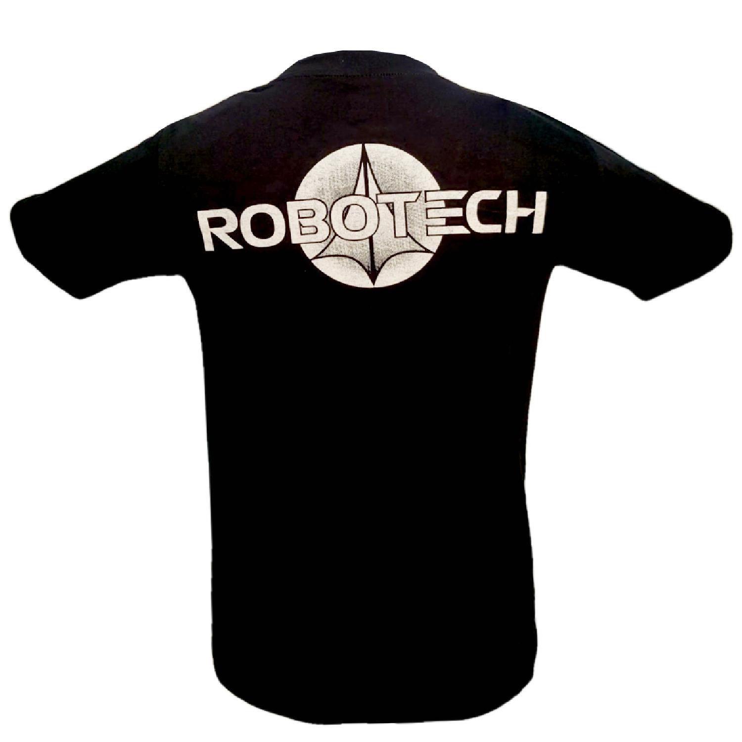 Polera Robotech Doble Estampado-1