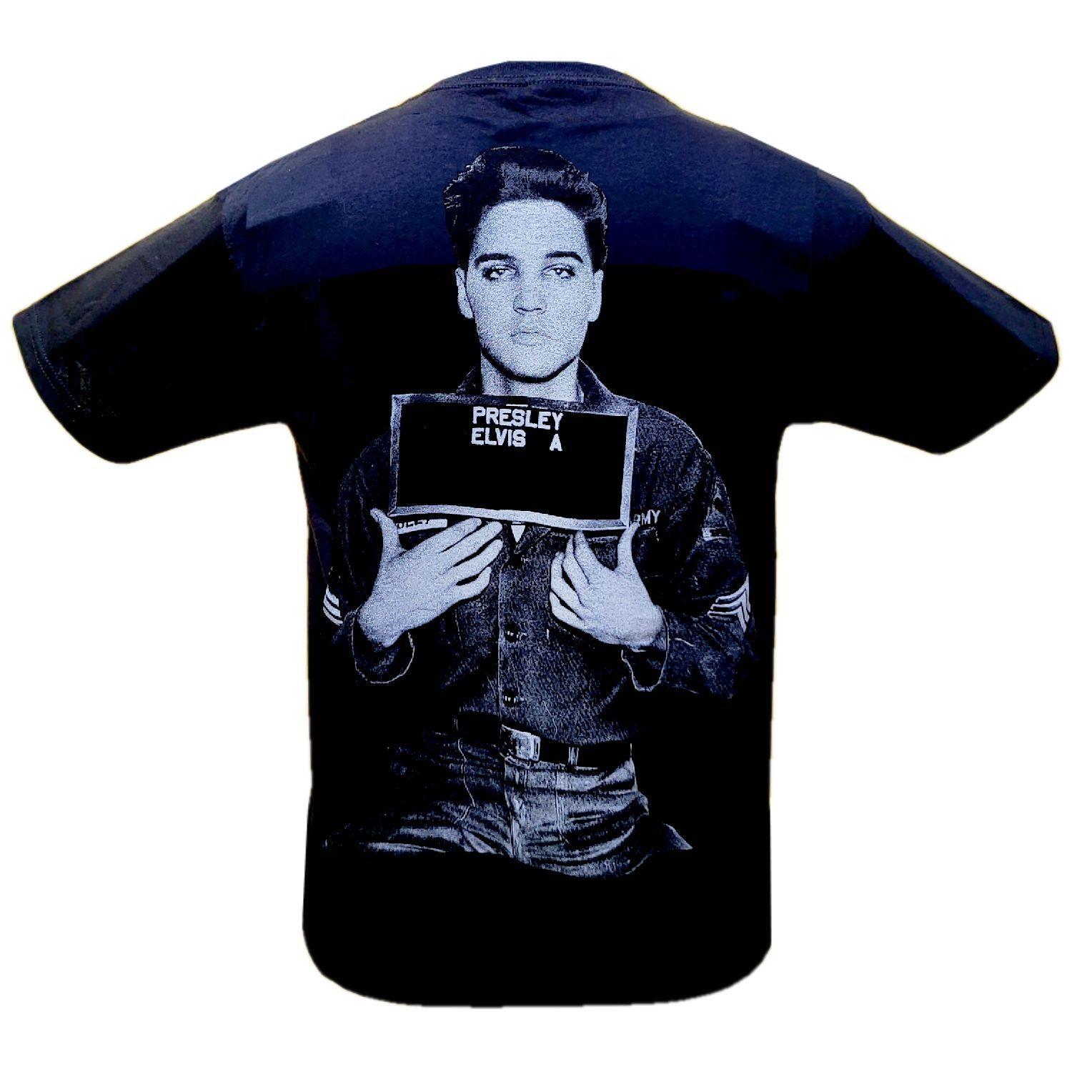 Polera Elvis Presley Doble Estampado-1
