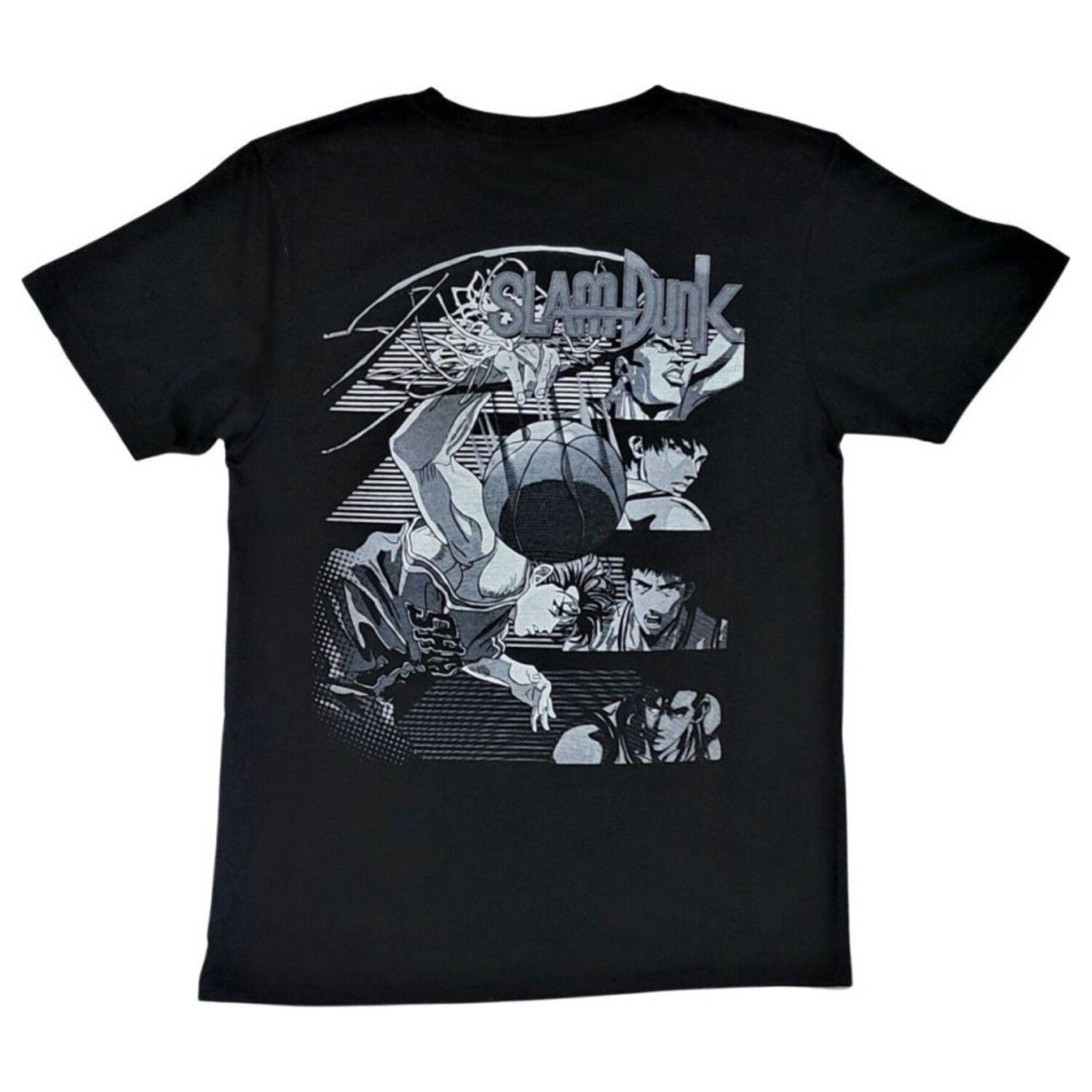 Polera Slam Dunk Doble Estampado-1