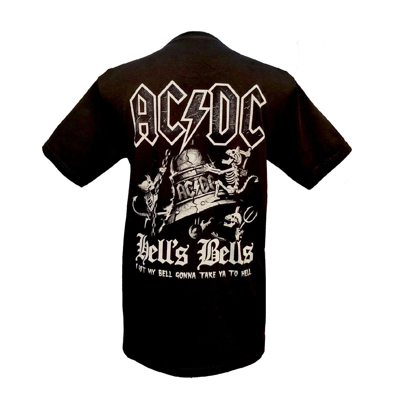 Polera AC-DC Hells Bells Doble Estampado-1