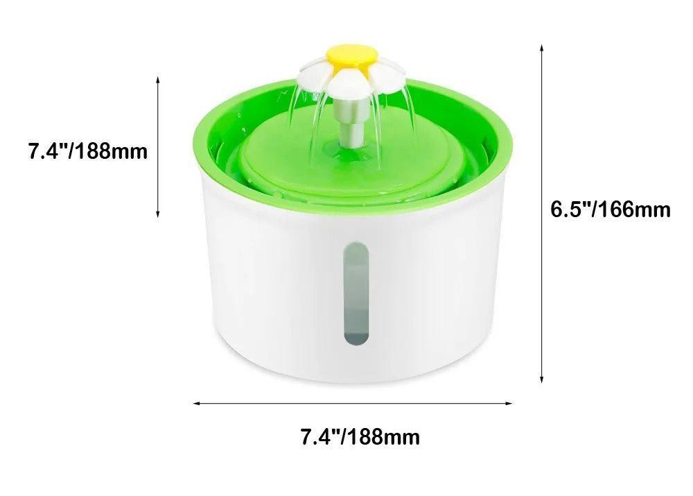Fuente Para Gato Perro Bebedero Electrico con filtro 1.6 Lt-4