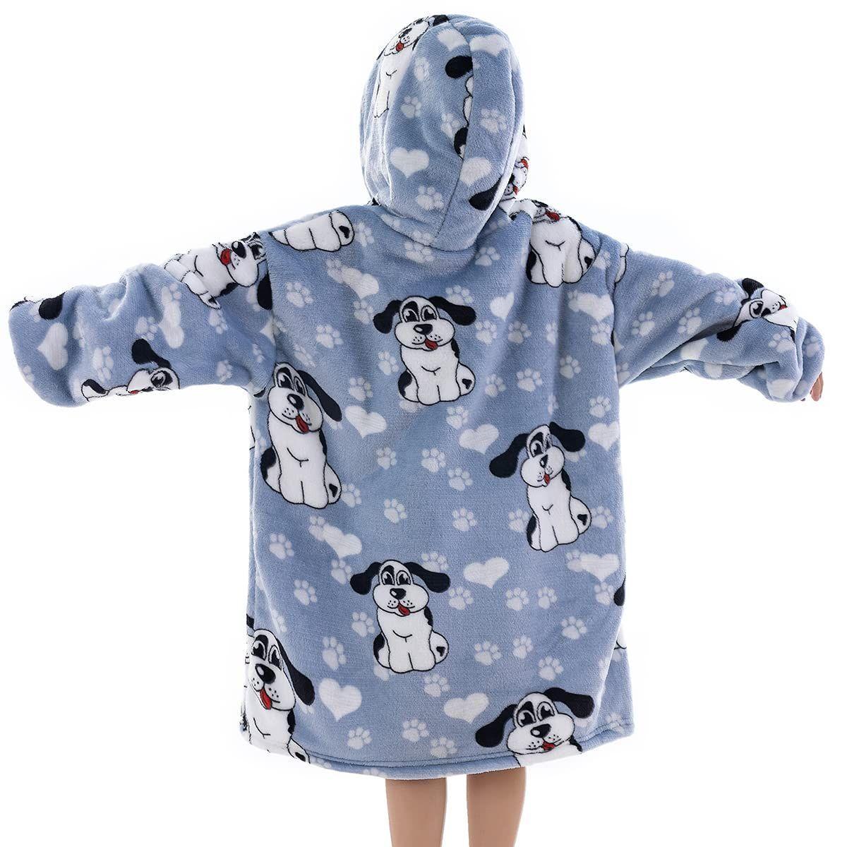 Maxipoleron Sherpa Adulto - Perro Celeste-2