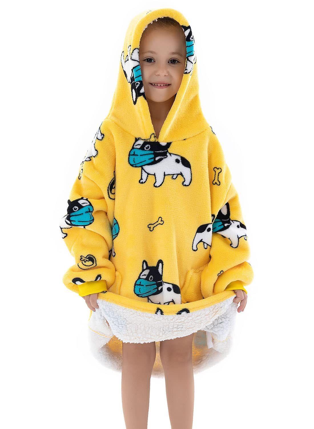 Maxipoleron Sherpa Amarillo - Niño 3 a 6 años-3
