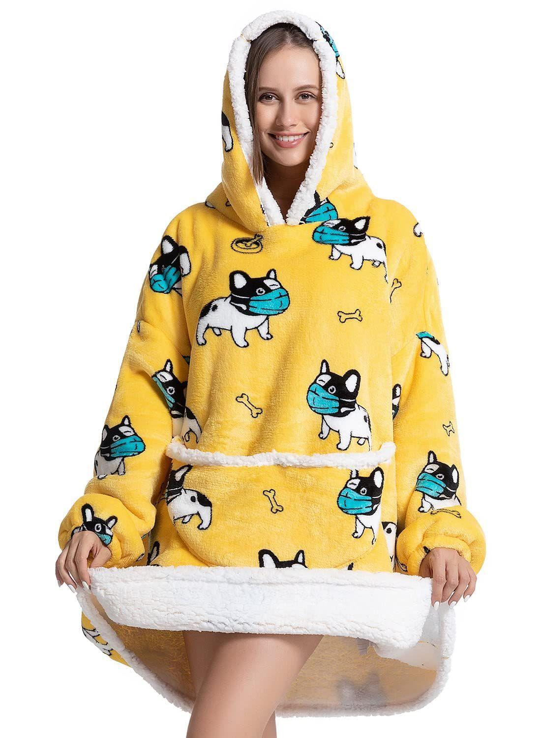 Maxipoleron Sherpa Adulto - Amarillo-2