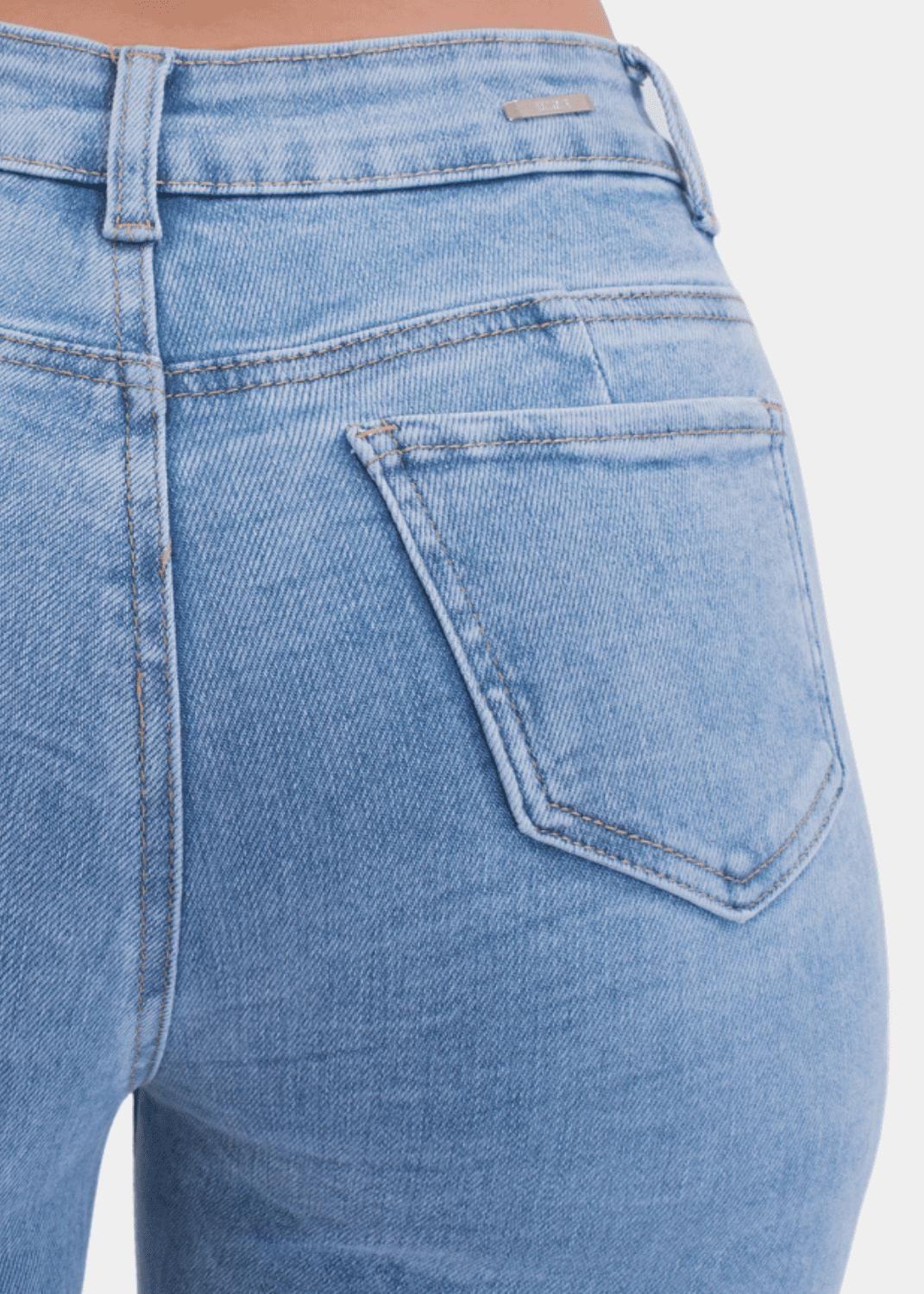 Jeans Skinny Prelavado Elasticado Push Up-3