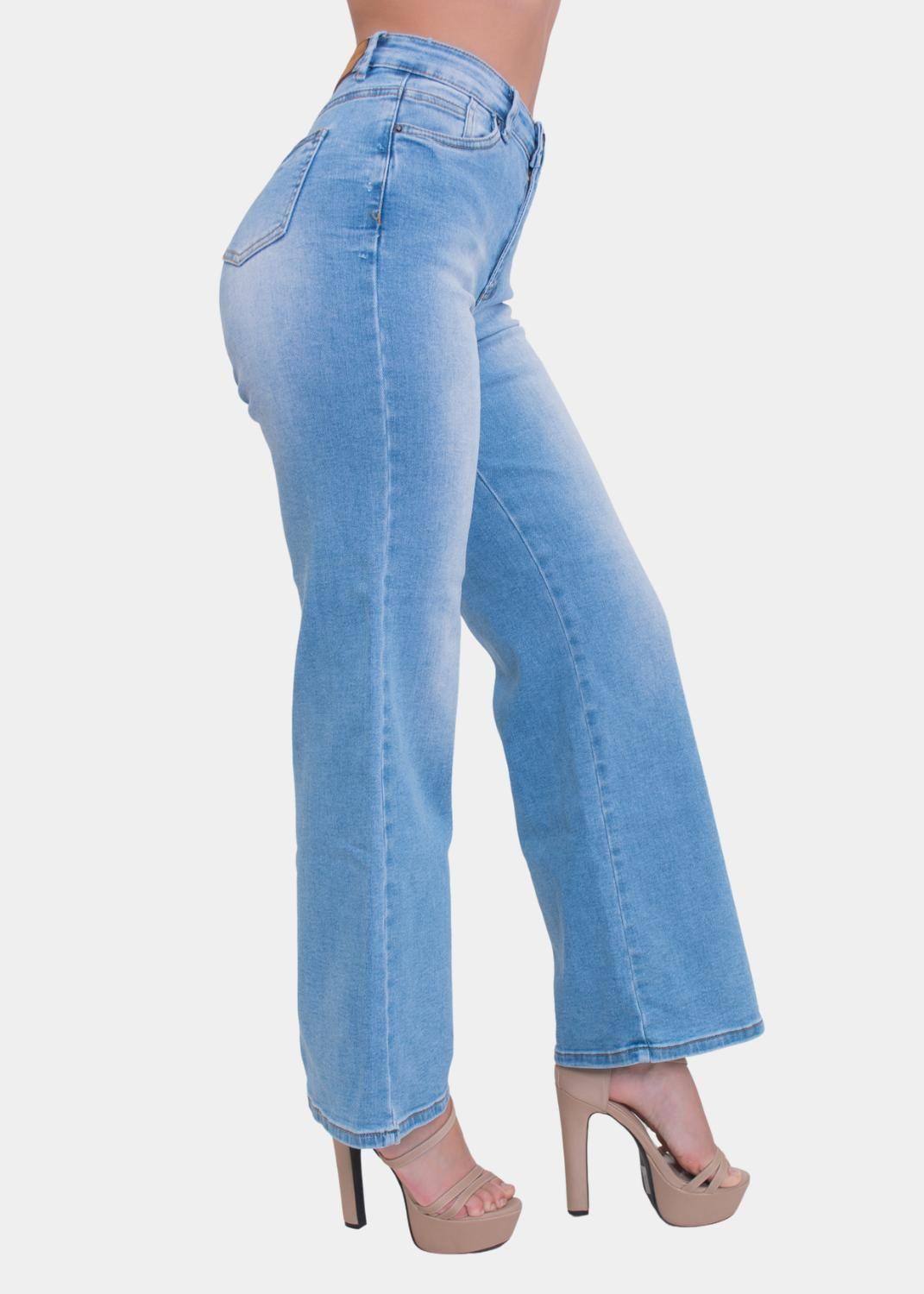 Jeans Wide Leg Celeste-2