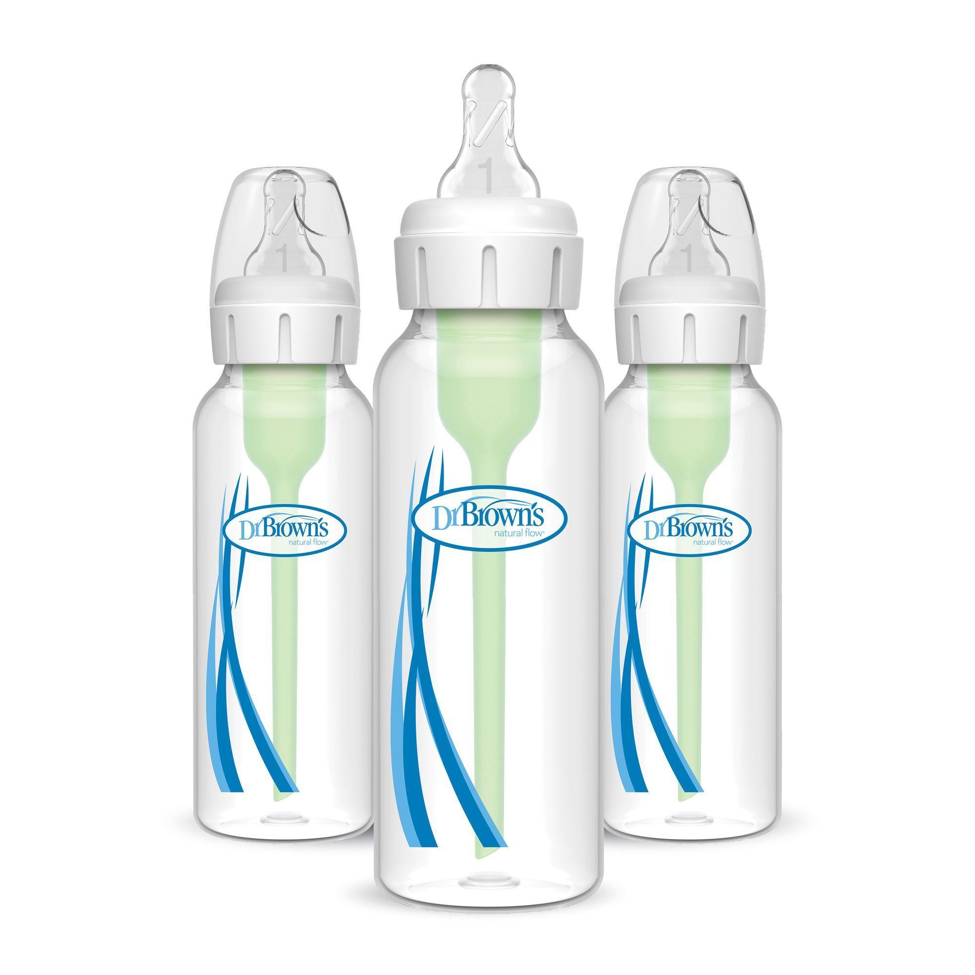 Pack 3 Mamaderas Anticolico Estandar 250ml Dr Brown's-0