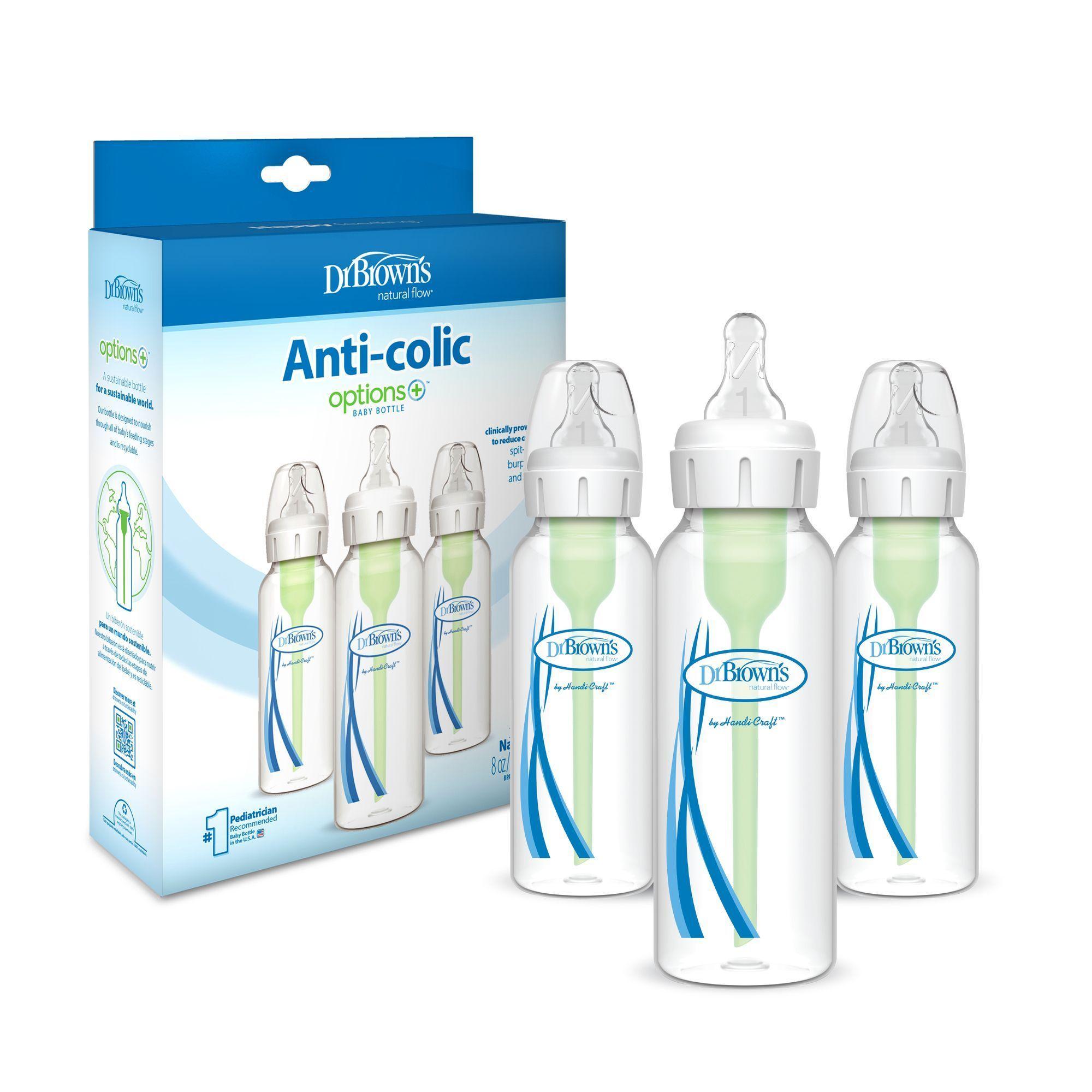 Pack 3 Mamaderas Anticolico Estandar 250ml Dr Brown's-2