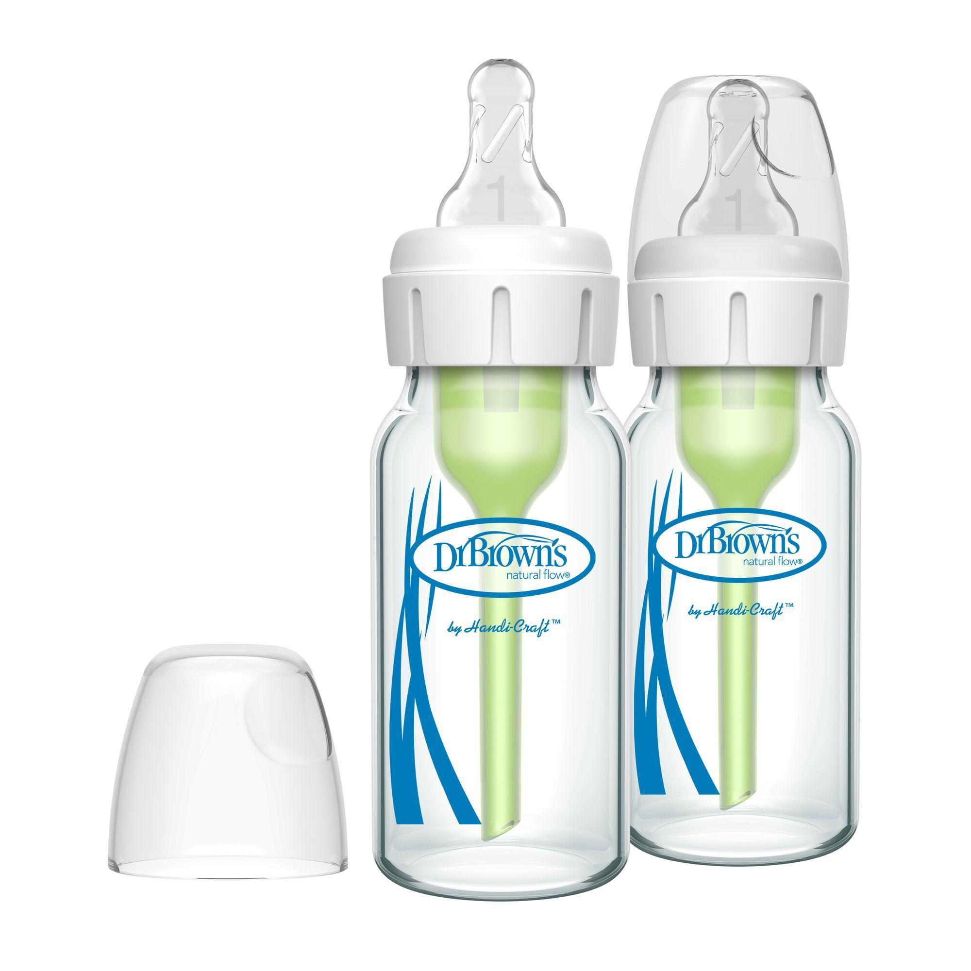 Pack 2 Mamaderas Anticolico Estandar Vidrio 120ml Dr Brown's-0