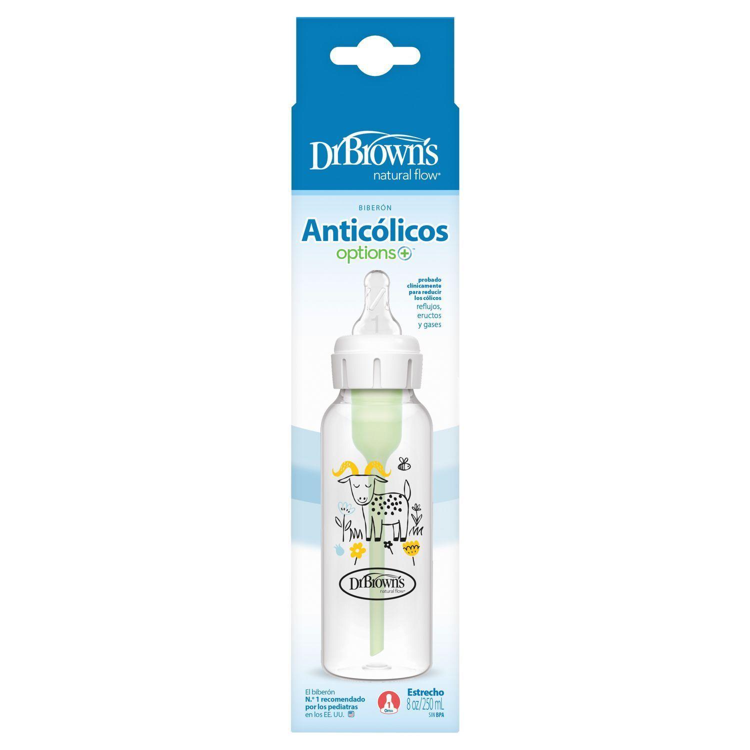 Mamadera Anticolico Estandar 250ml Diseño Chivo Dr Brown´s-1