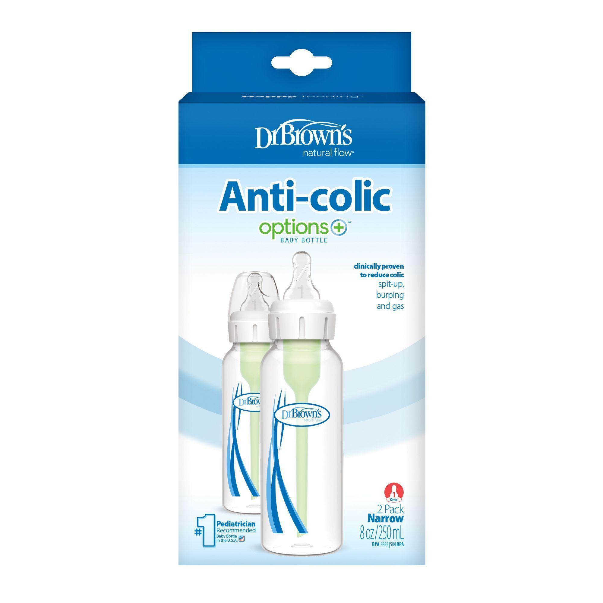Pack 2 Mamaderas Anticolico Estandar 250ml Dr Brown´s-1