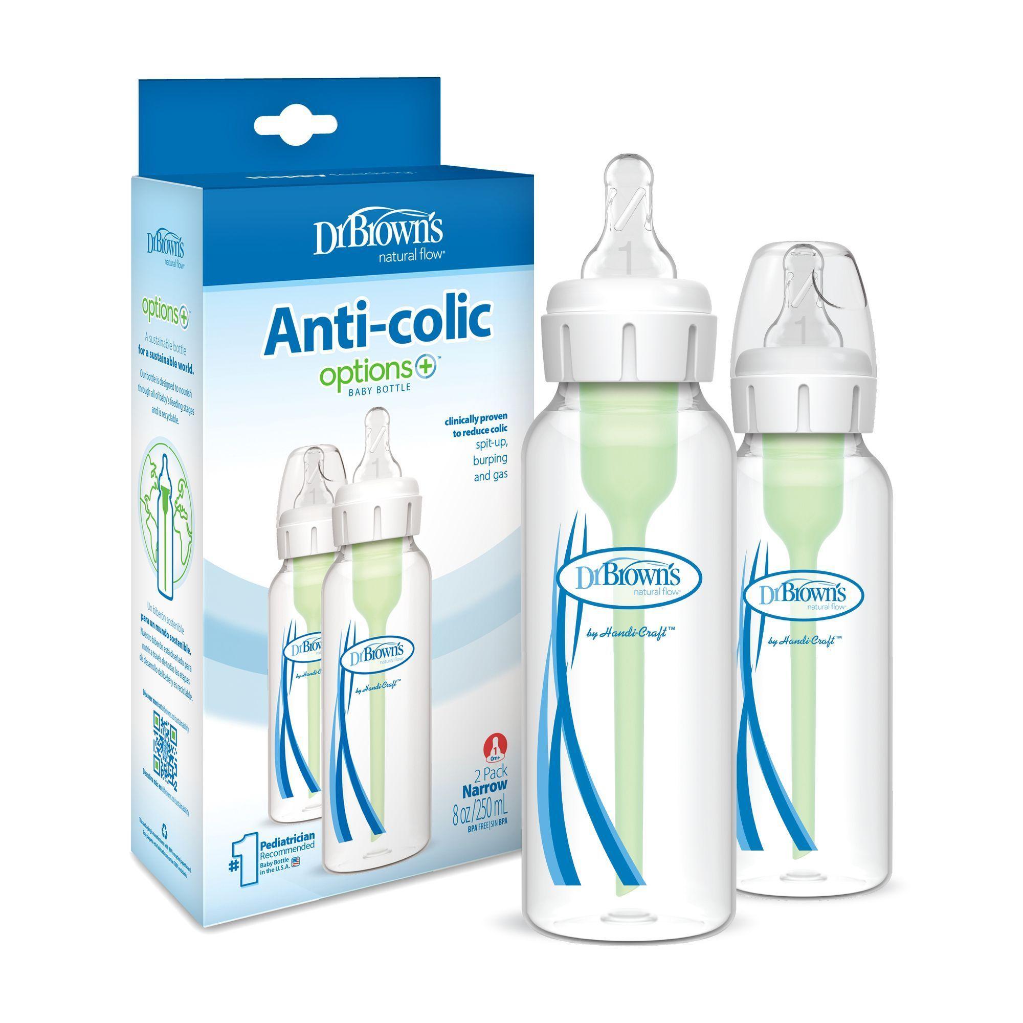 Pack 2 Mamaderas Anticolico Estandar 250ml Dr Brown´s-2