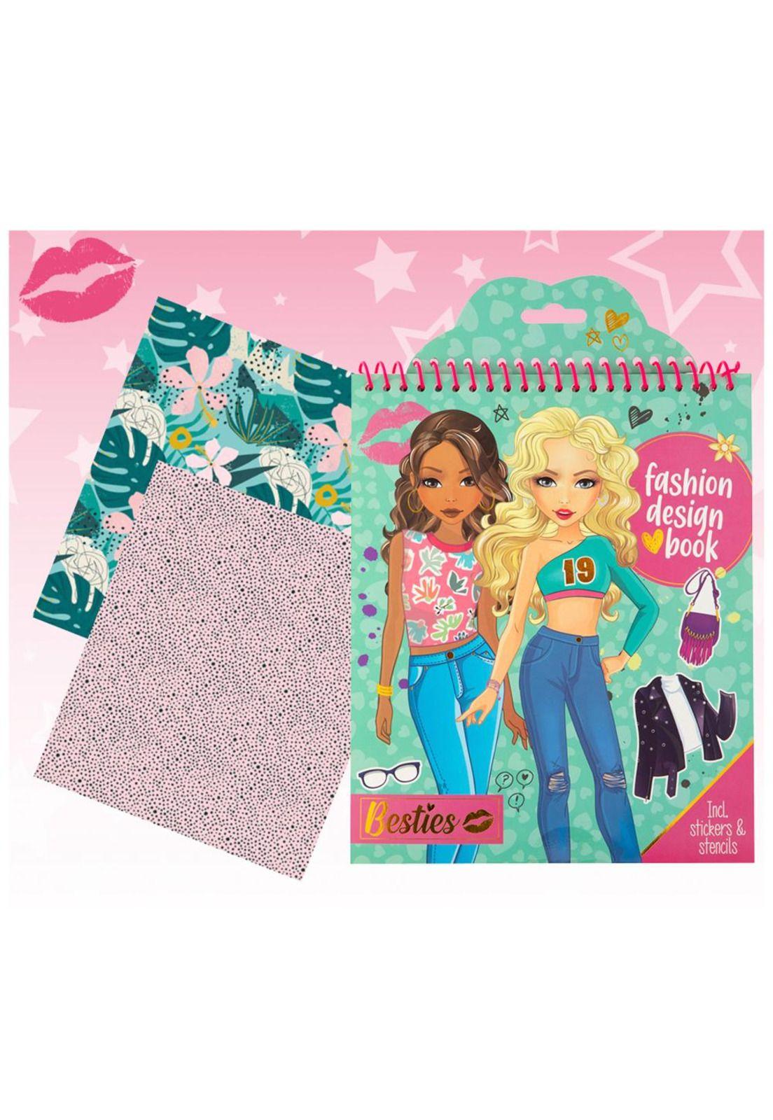 Libro de Diseños de Moda Verde Besties-3