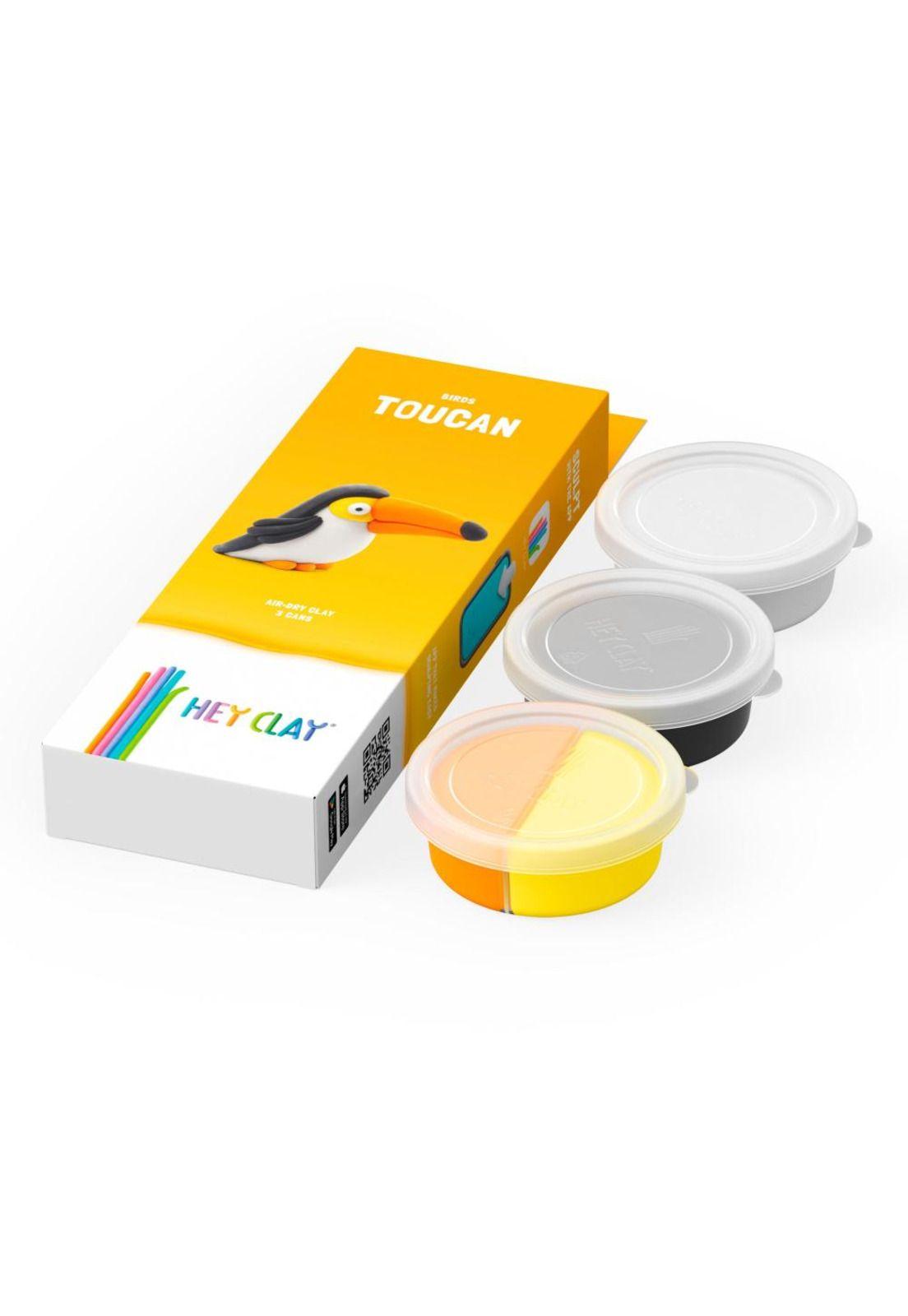 Aves: Tucán 3 Potes Hey Clay-1