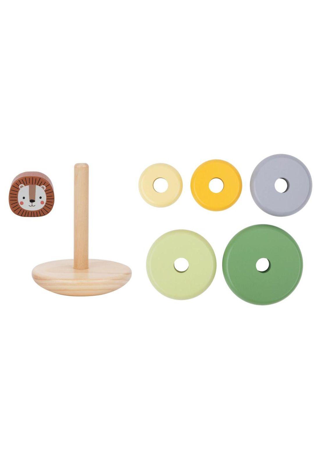 Juego de Madera Torre de León Tooky Toy-2
