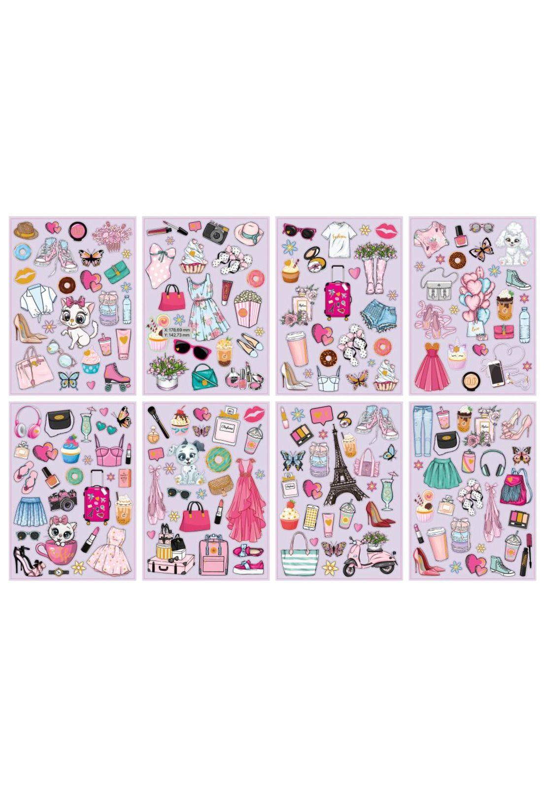 Libro de Stickers Moda Besties-2