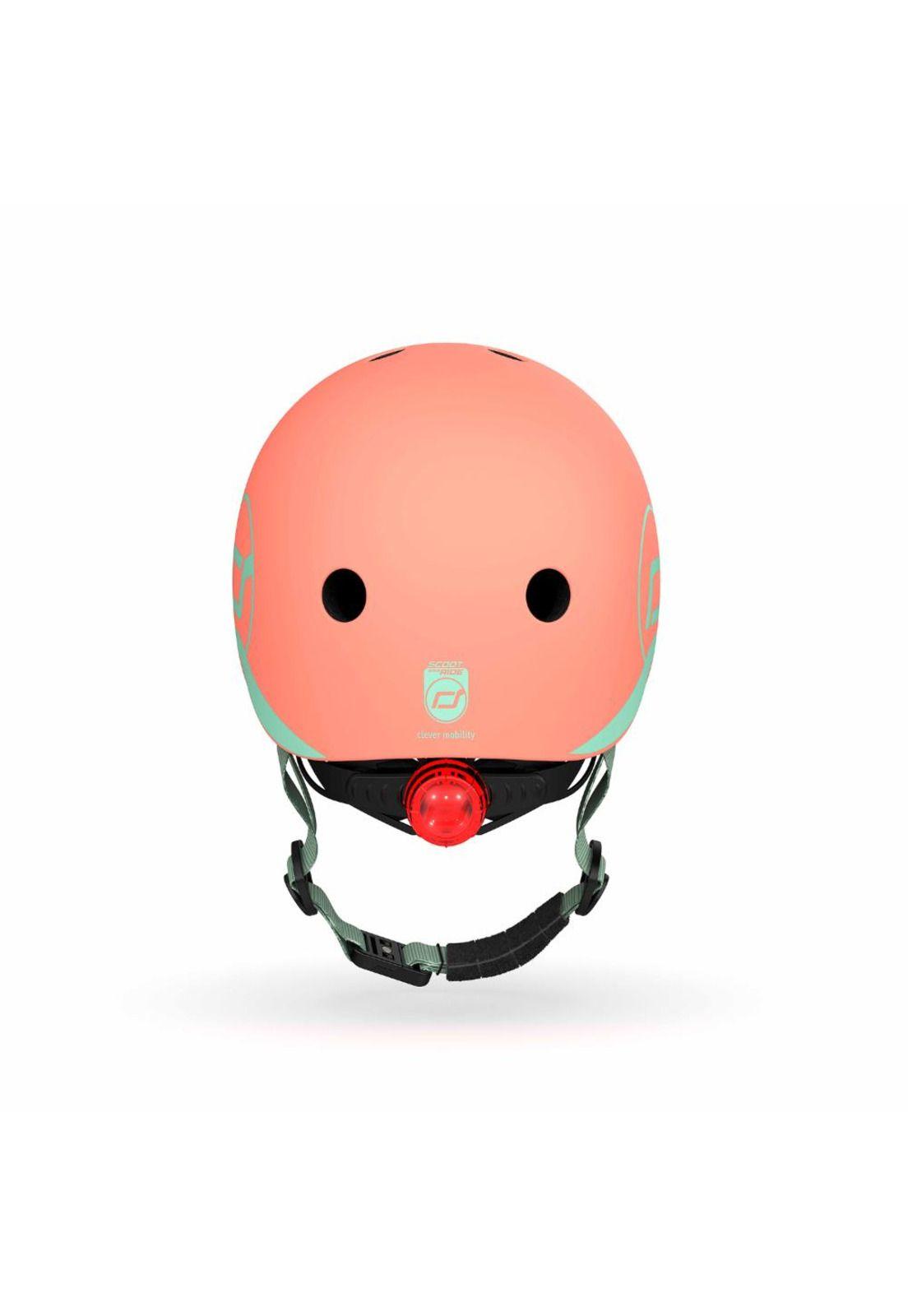 Casco Ajustable XXS-S Peach Scoot and Ride-2