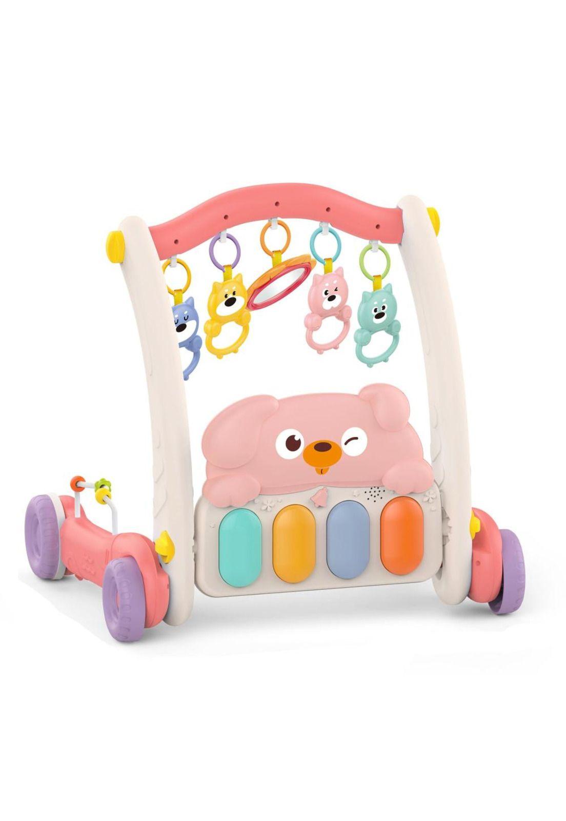 Gimnasio y Andador Infantil Rosado - Huanger-2