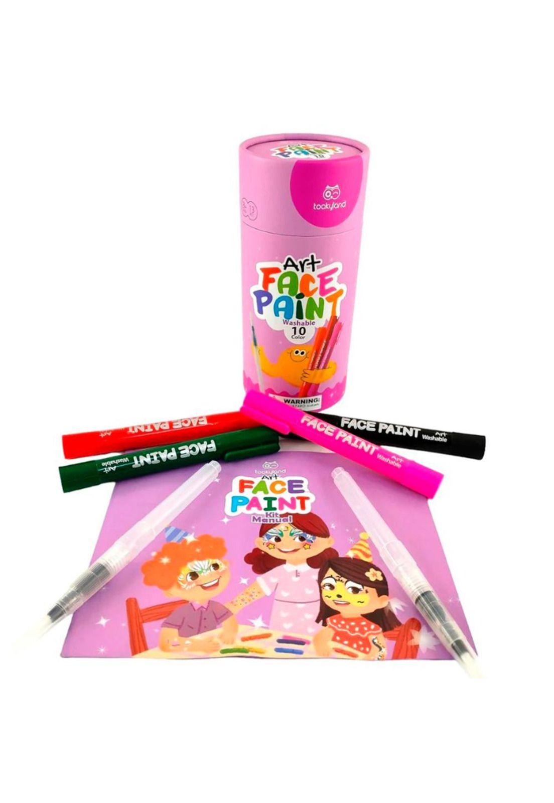 Pintura de Cara 10 Colores Tooky Toy-1