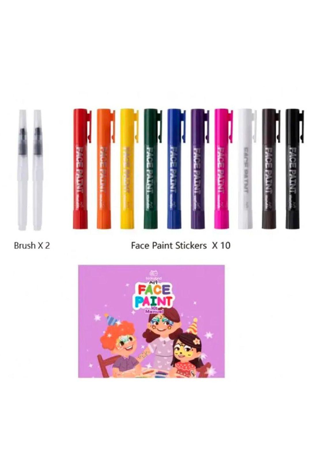 Pintura de Cara 10 Colores Tooky Toy-2