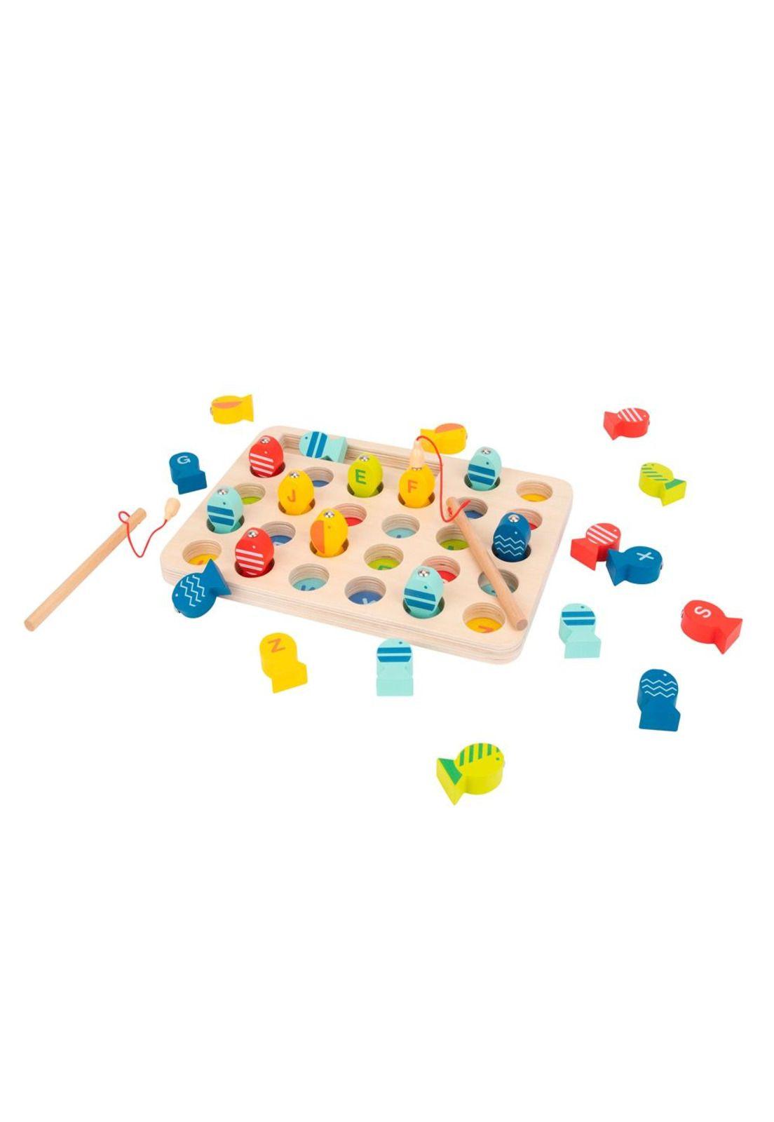 Juego de Pesca Magnético con Alfabeto Tooky Toy-2