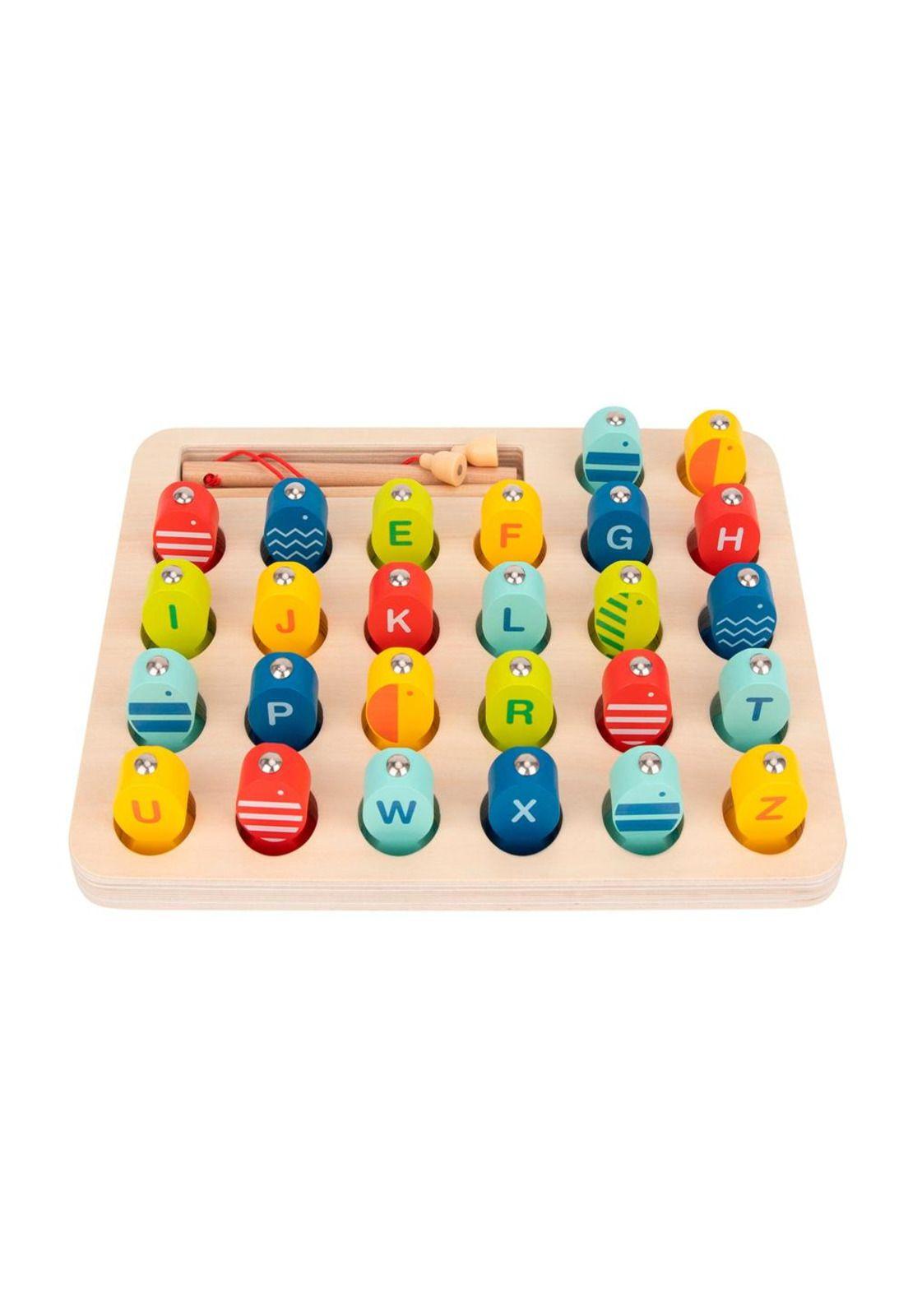 Juego de Pesca Magnético con Alfabeto Tooky Toy-3