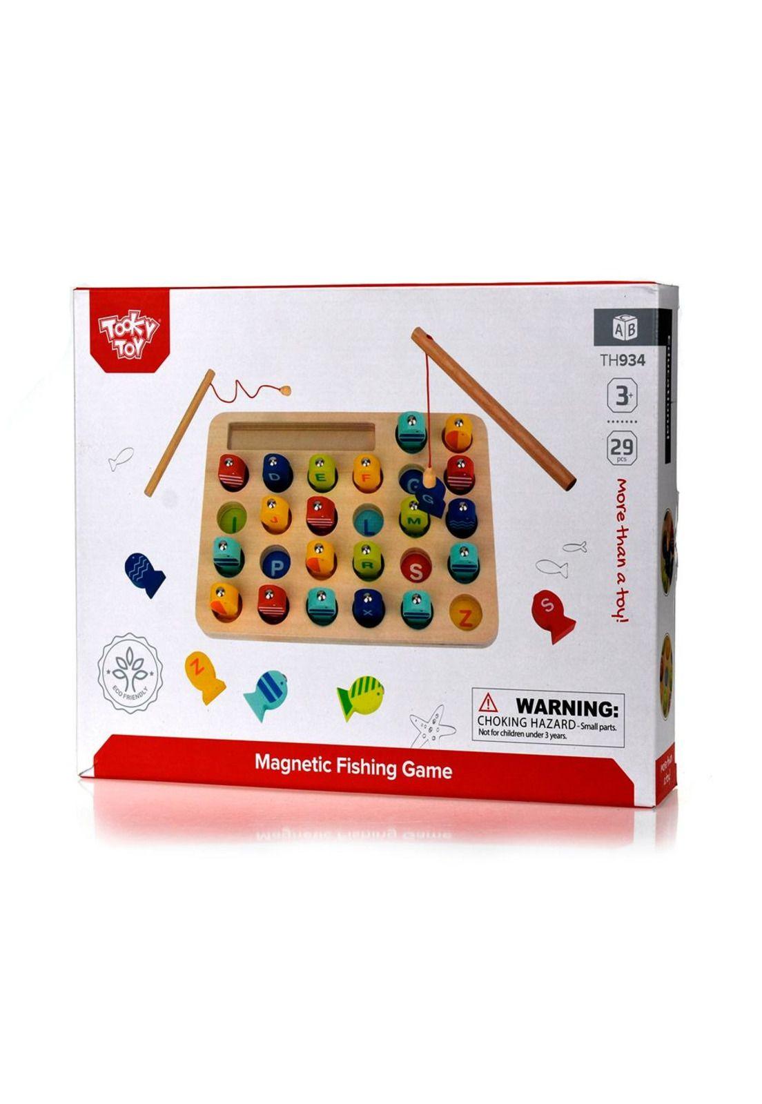 Juego de Pesca Magnético con Alfabeto Tooky Toy-4