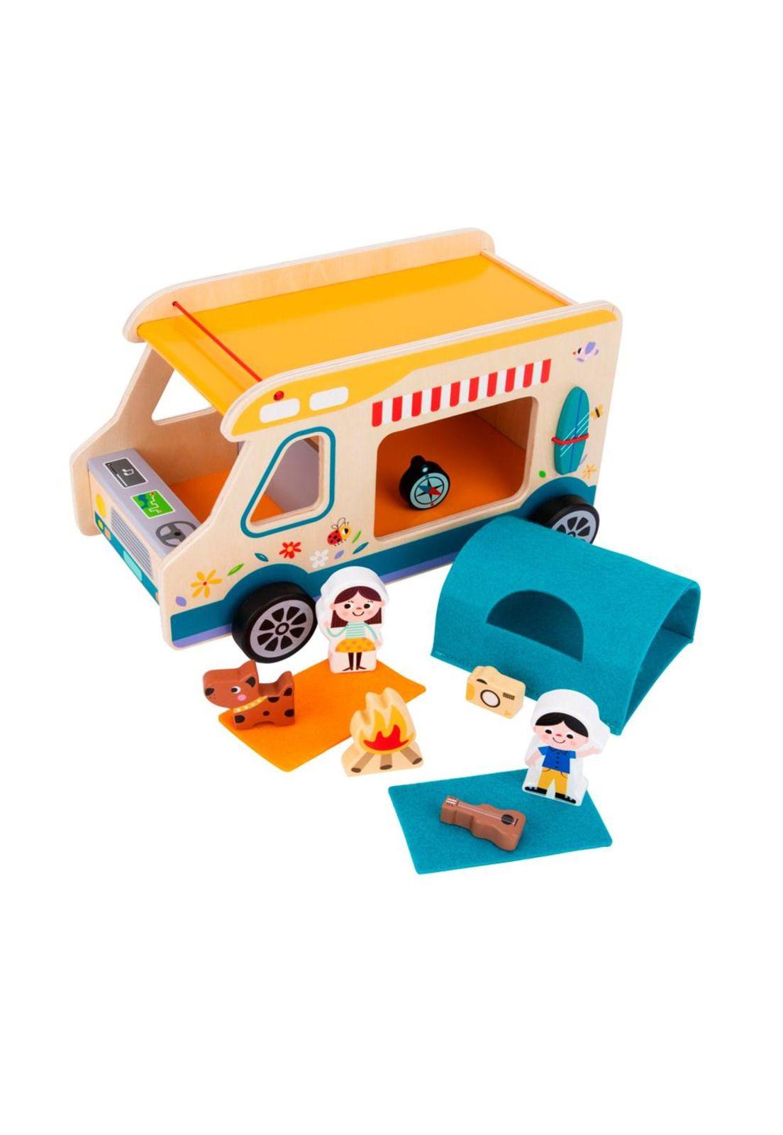 Juego Caravana de Camping Tooky Toy-1