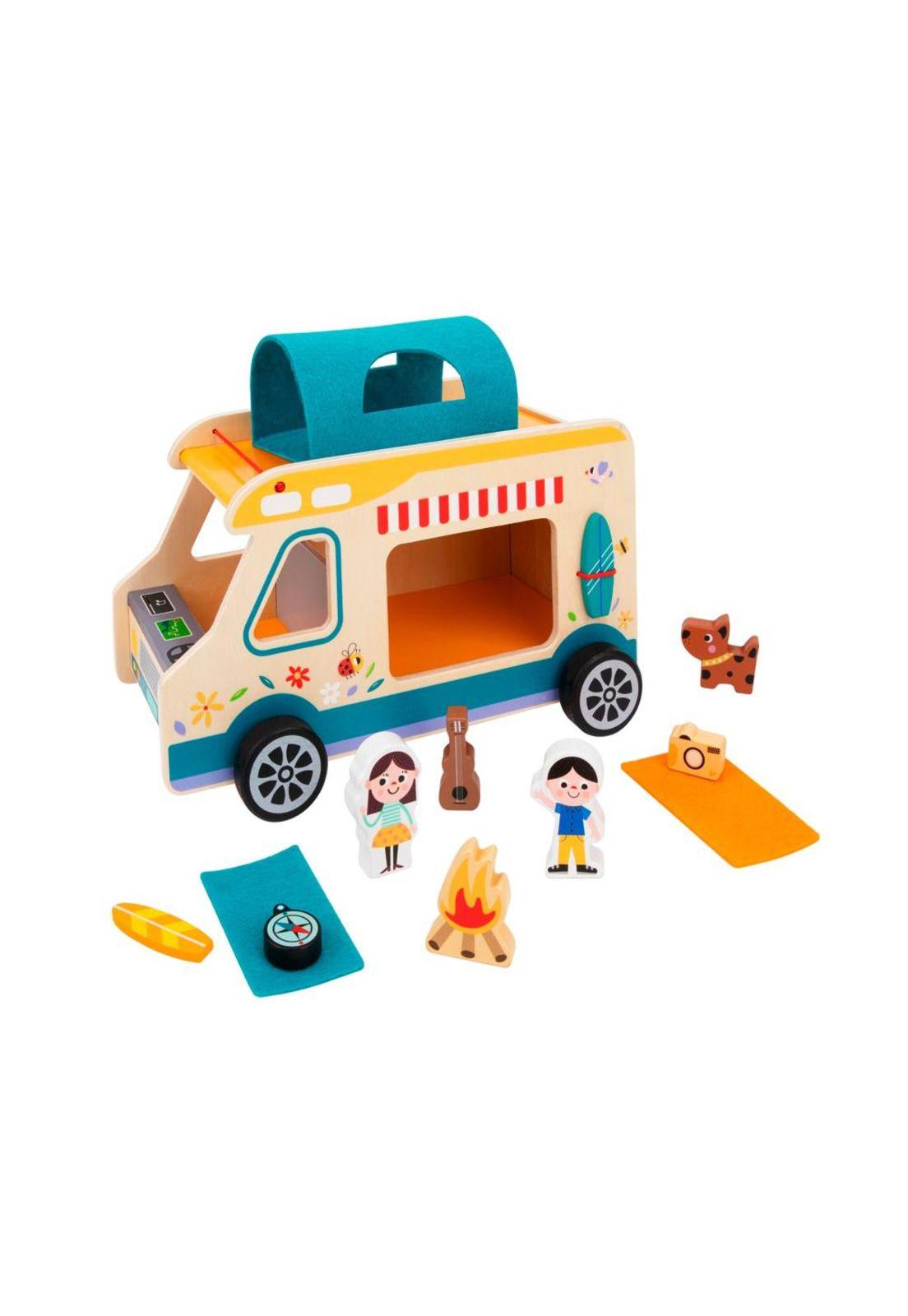 Juego Caravana de Camping Tooky Toy-2