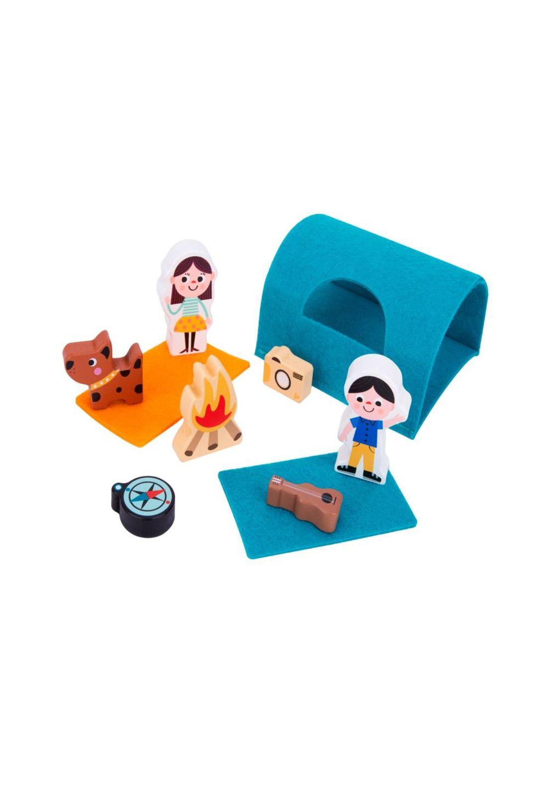 Juego Caravana de Camping Tooky Toy-3