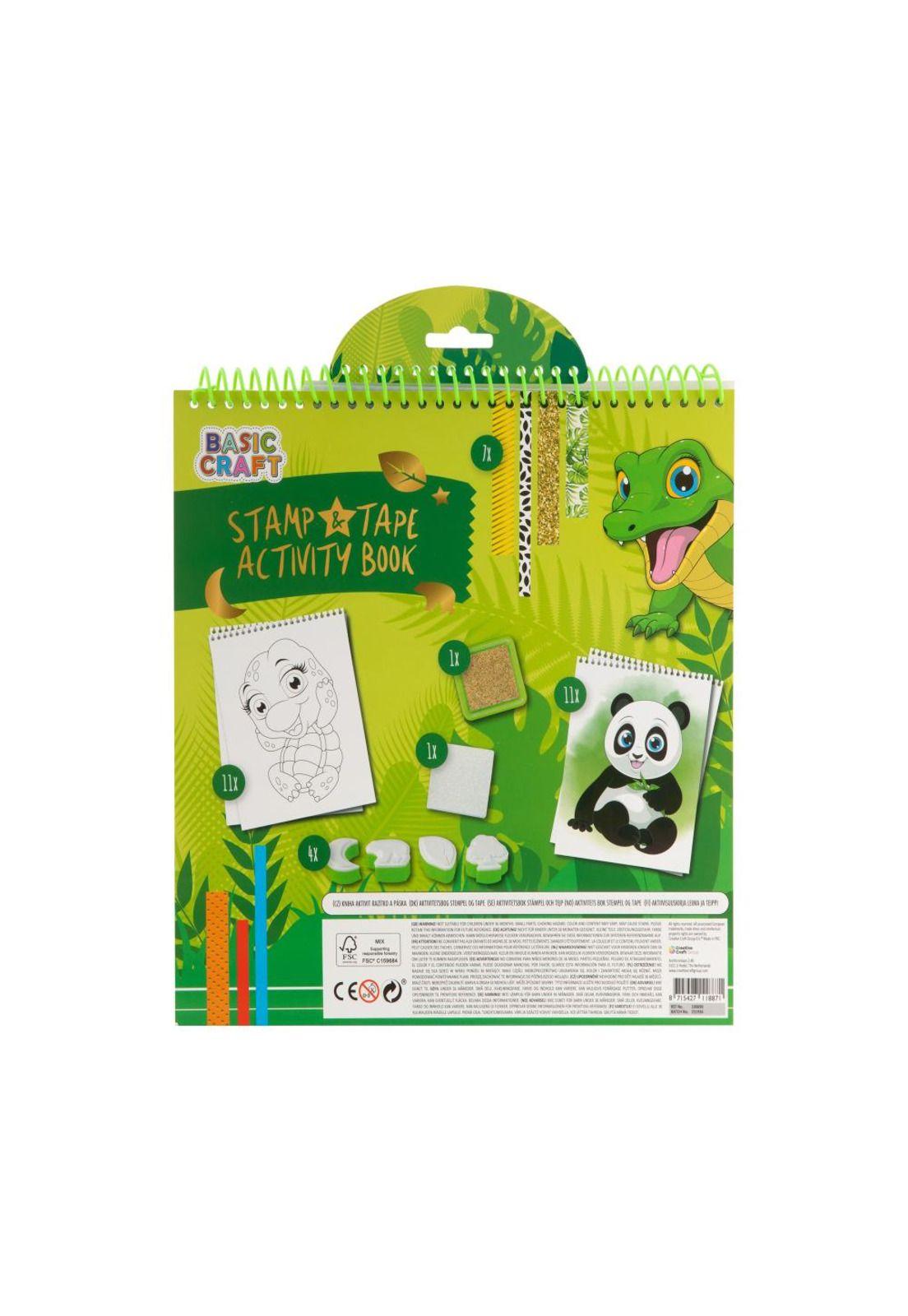 Libro de Actividades con Cinta Adhesiva Tigre Moxy-2
