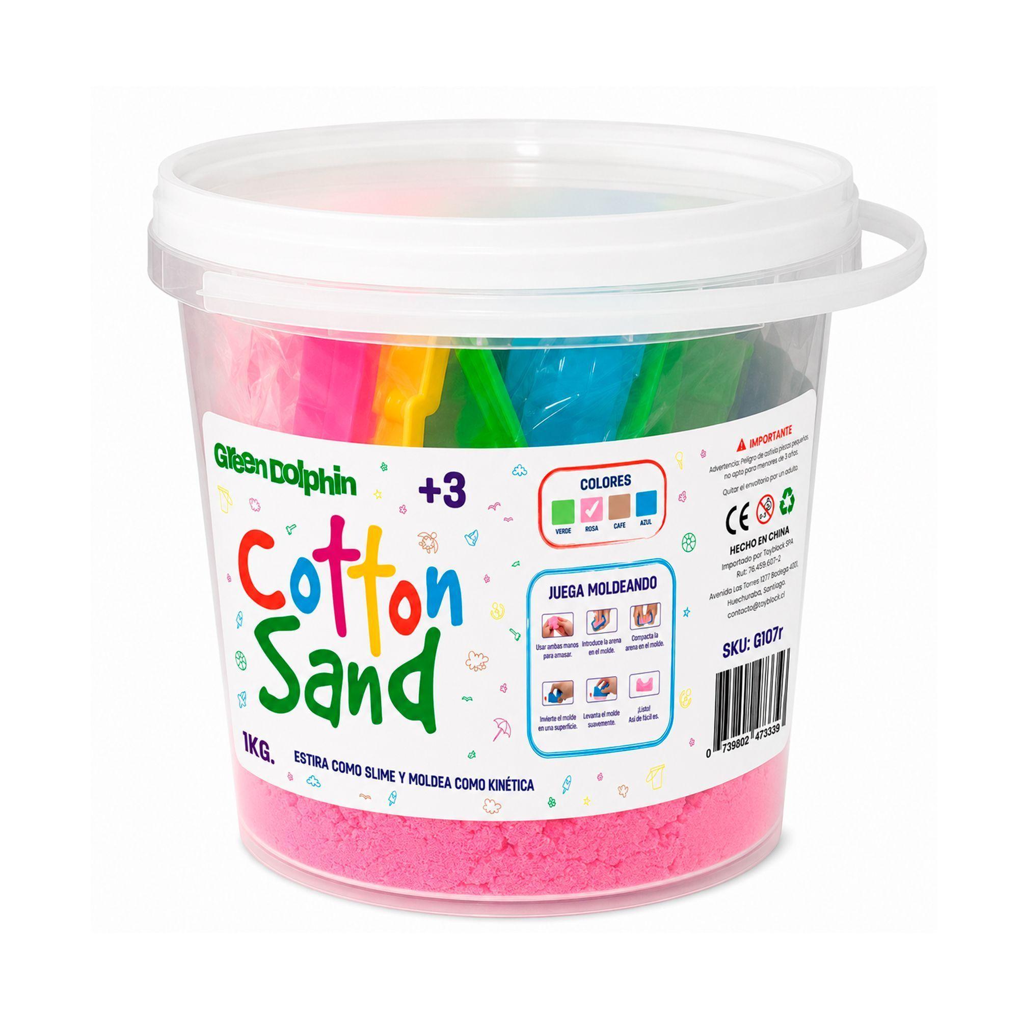 Arena Mágica Cotton Sand Rosado Green Dolphin-2