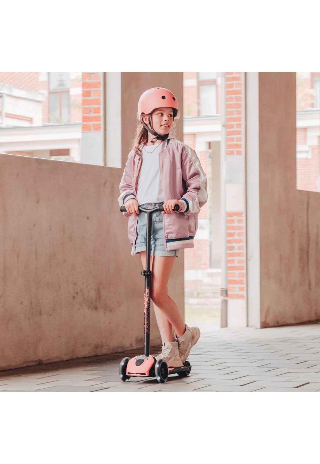 Scooter Highwaykick 5 LED Peach Scoot and Ride-2